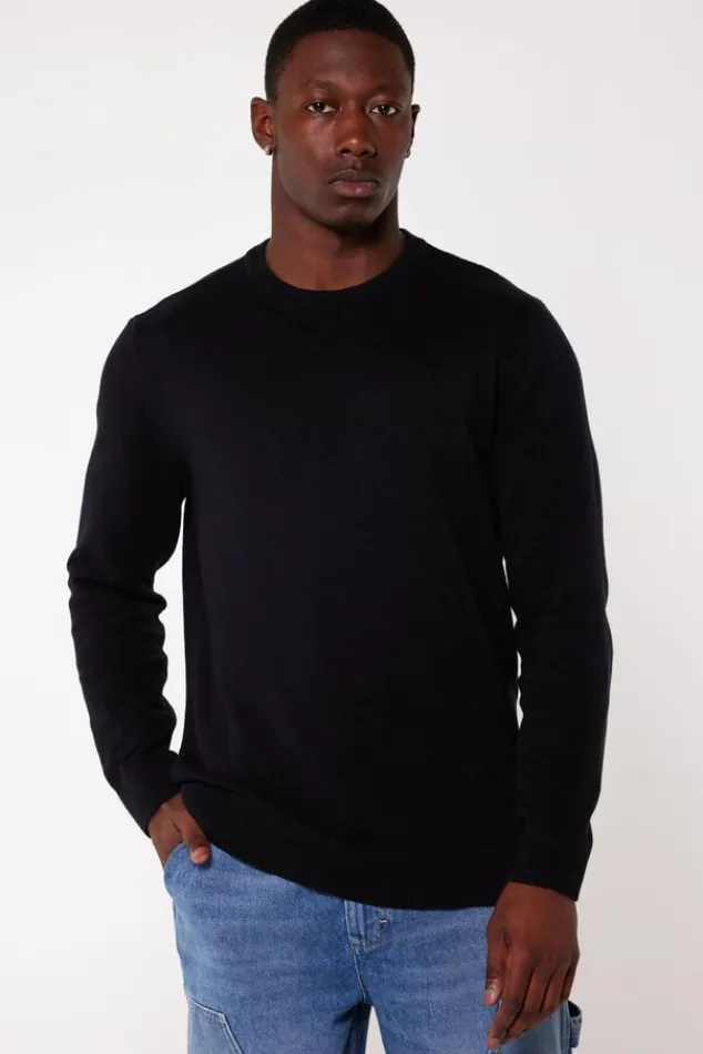 America Today Truien & Vesten|Knitwear^Trui Keith Heren puover in reguar fit et ronde haijn