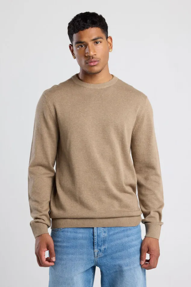 America Today Truien & Vesten|Knitwear^Trui Keith Heren puover in reguar fit et ronde haijn