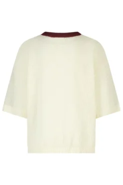 America Today Truien & Vesten|New In^Trui Kimmie Jr gebreid model met korte mouwen