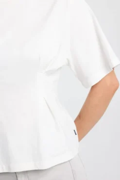 America Today New In|T-Shirts & Tops^T-hirt Edia fitted T-hirt et wijde ouwen