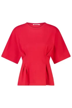 America Today New In|T-Shirts & Tops^T-hirt Edia fitted T-hirt et wijde ouwen