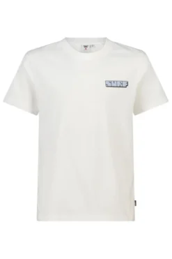 America Today T-Shirts & Tops^T-shirt Edson Jr regular fit met print voor en achter