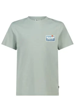 America Today T-Shirts & Tops^T-shirt Edson Jr regular fit met print voor en achter