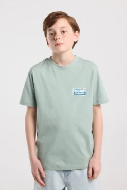 America Today T-Shirts & Tops^T-shirt Edson Jr regular fit met print voor en achter