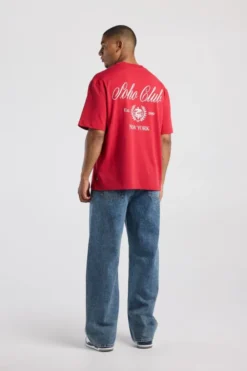 America Today New In|T-Shirts & Polo’S^T-hirt Eeco reaxed fit T-hirt et ronde ha