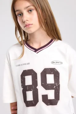 America Today T-Shirts & Tops|New In^T-shirt Elba Jr oversized boxy t-shirt met front prints