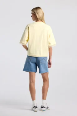 America Today Bestsellers|T-Shirts & Tops^T-hirt Ea t-hirt et boxy fit en kanten detai