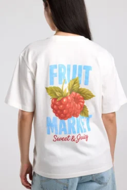 America Today T-Shirts & Tops^T-hirt Einor ooe fit t-hirt et print op bort en rug