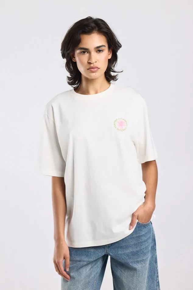 America Today T-Shirts & Tops^T-hirt Einor ooe fit t-hirt et print op bort en rug