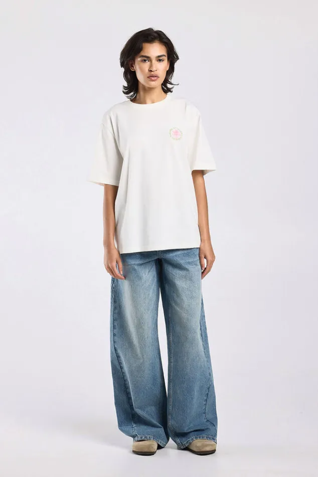 America Today T-Shirts & Tops^T-hirt Einor ooe fit t-hirt et print op bort en rug