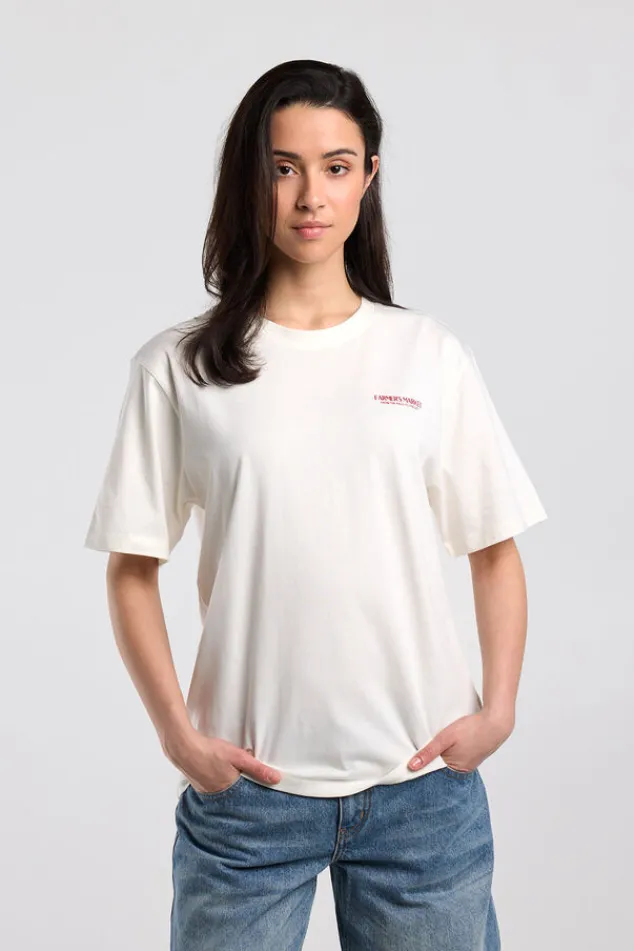 America Today T-Shirts & Tops^T-hirt Einor ooe fit t-hirt et print op bort en rug