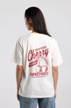 America Today T-Shirts & Tops^T-hirt Einor ooe fit t-hirt et print op bort en rug