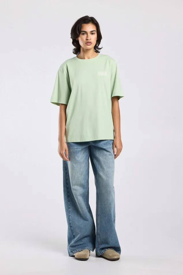 America Today T-Shirts & Tops^T-hirt Einor ooe fit t-hirt et print op bort en rug