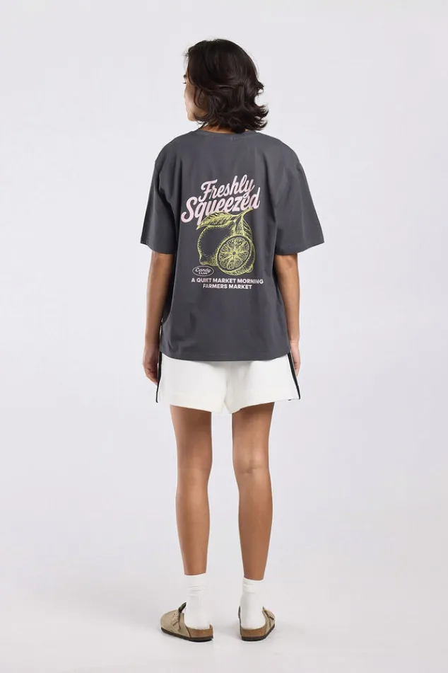 America Today T-Shirts & Tops^T-hirt Einor ooe fit t-hirt et print op bort en rug