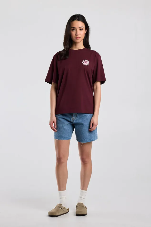 America Today T-Shirts & Tops^T-hirt Einor ooe fit t-hirt et print op bort en rug