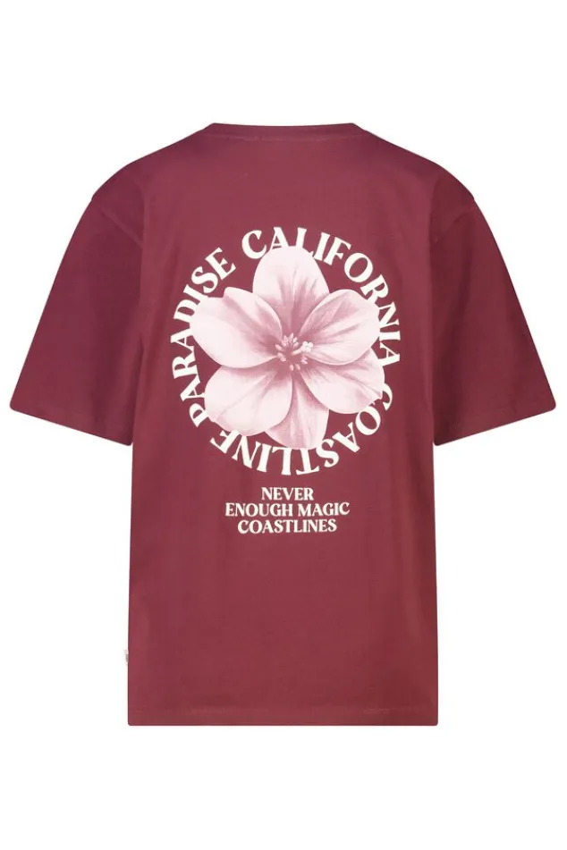 America Today T-Shirts & Tops^T-hirt Einor ooe fit t-hirt et print op bort en rug