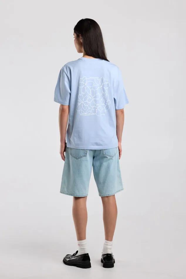 America Today T-Shirts & Tops^T-hirt Einor ooe fit t-hirt et print op bort en rug