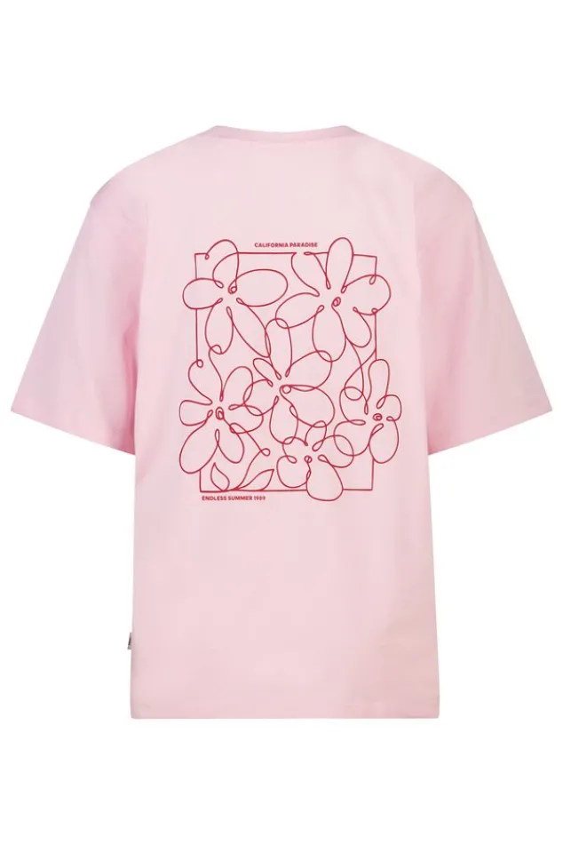 America Today T-Shirts & Tops^T-hirt Einor ooe fit t-hirt et print op bort en rug