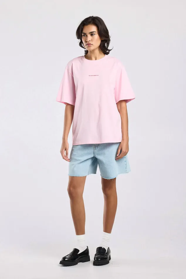 America Today T-Shirts & Tops^T-hirt Einor ooe fit t-hirt et print op bort en rug