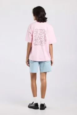 America Today T-Shirts & Tops^T-hirt Einor ooe fit t-hirt et print op bort en rug