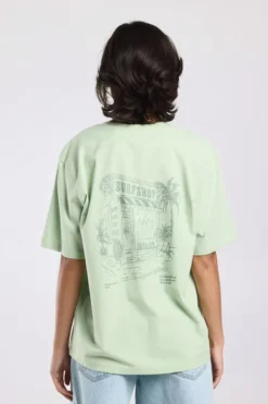 America Today T-Shirts & Tops^T-hirt Einor ooe fit t-hirt et print op bort en rug