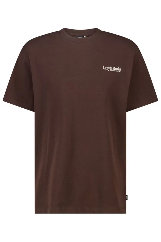 America Today T-Shirts & Polo’S^T-hirt Ere reaxed fit t-hirt van azy & Broke ijn