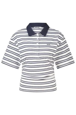 America Today New In|T-Shirts & Tops^T-hirt Enia i fit T-hirt et pookraag en treepdein