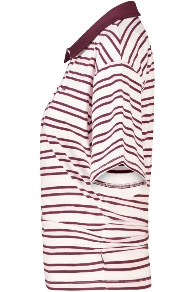 America Today New In|T-Shirts & Tops^T-hirt Enia i fit T-hirt et pookraag en treepdein