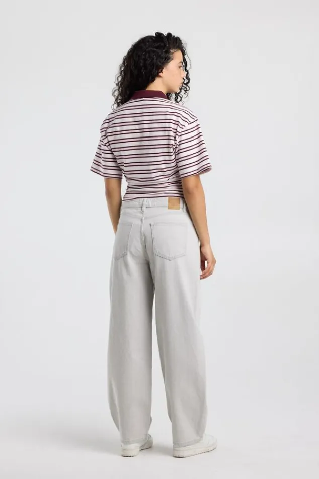 America Today New In|T-Shirts & Tops^T-hirt Enia i fit T-hirt et pookraag en treepdein