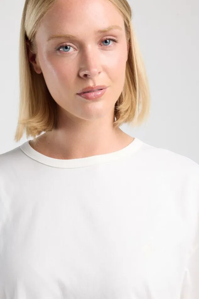 America Today New In|T-Shirts & Tops^T-shirt Essa oversized T-shirt met borstborduring