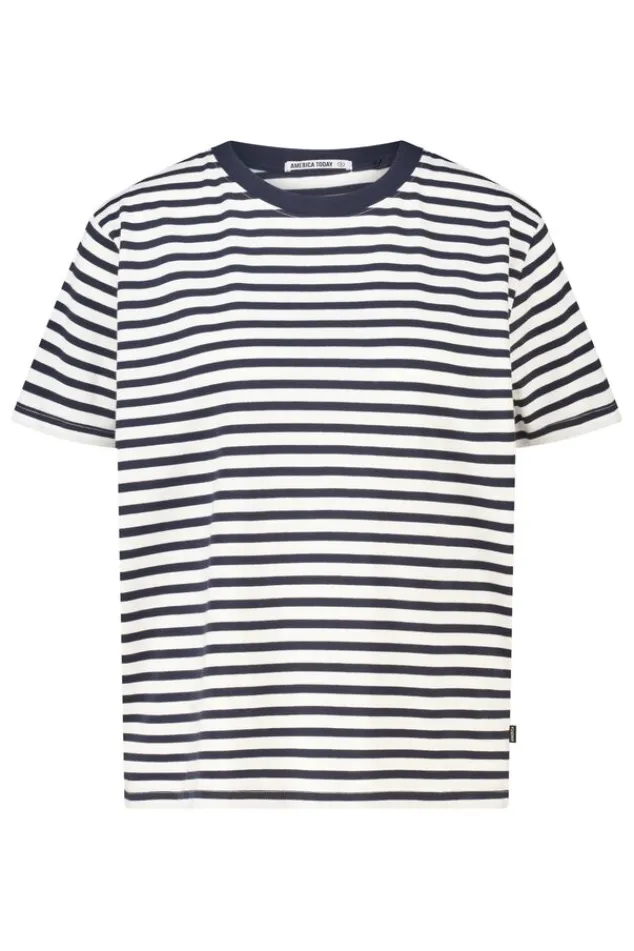 America Today New In|Ondergoed & Lounge^T-hirt Ether baic t-hirt van bioogich katoen