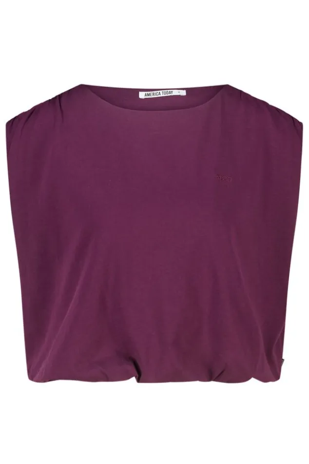 America Today Bestsellers|T-Shirts & Tops^T-hirt Evaien ouwoze top et gathering en eatiche zoo