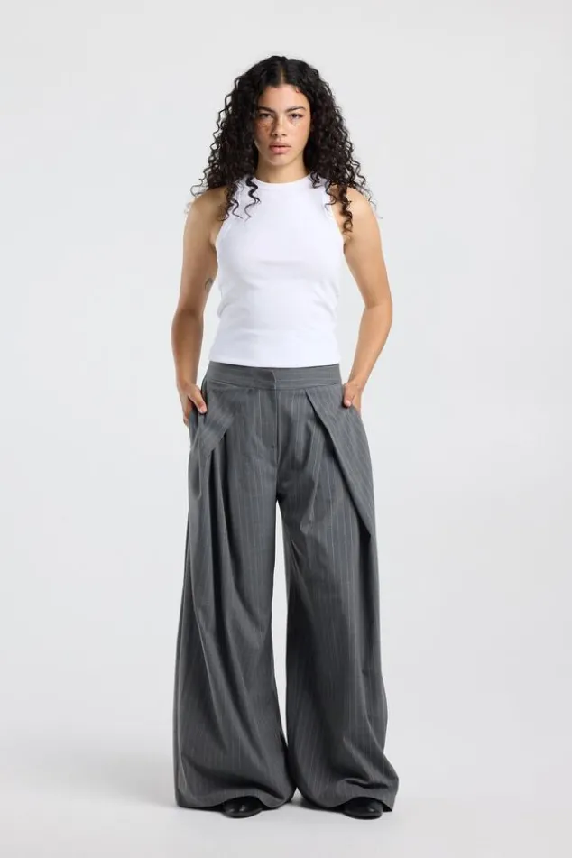 America Today New In|Ondergoed & Lounge^T-hirt Gia ouwoo t-hirt van geribbede tof