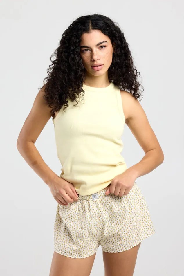 America Today Ondergoed & Lounge^T-hirt Gia ouwoo t-hirt van geribbede tof