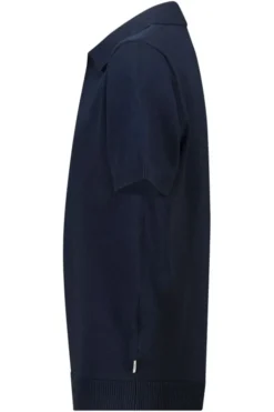 America Today T-Shirts & Tops^T-shirt Kaden Jr relaxed knit polo met open kraag en ribboorden