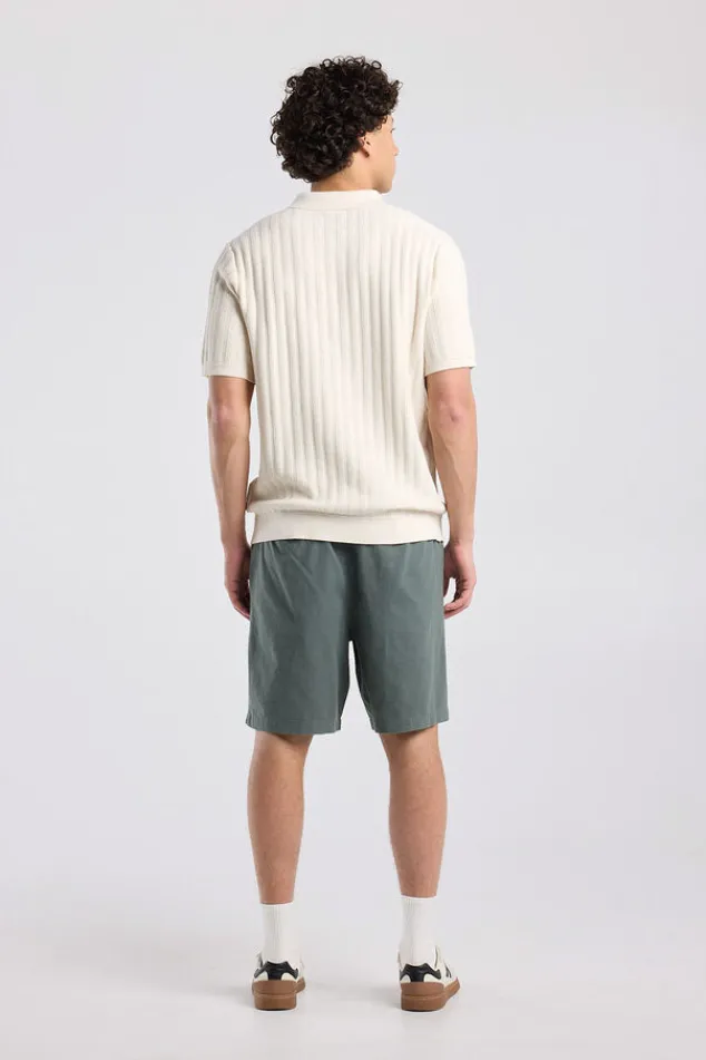 America Today T-Shirts & Polo’S^T-hirt Kaj knit poo t-hirt et knoopuiting en geborduurde trepen