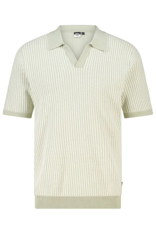 America Today T-Shirts & Polo’S^T-hirt Koby reguar fit t-hirt et open kraag
