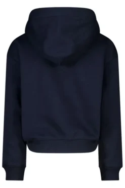 America Today Truien & Vesten|Sweaters & Hoodies^Zip-up sweater Sanne Jr zip-up sweater met capuchon en kangaroo zak